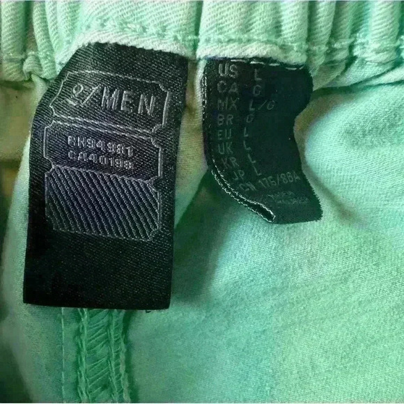 Forever 21 Men’s Shorts Green Chubbies style Short - Picture 3 of 3